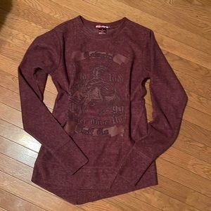 Cowgirl tuff crew neck